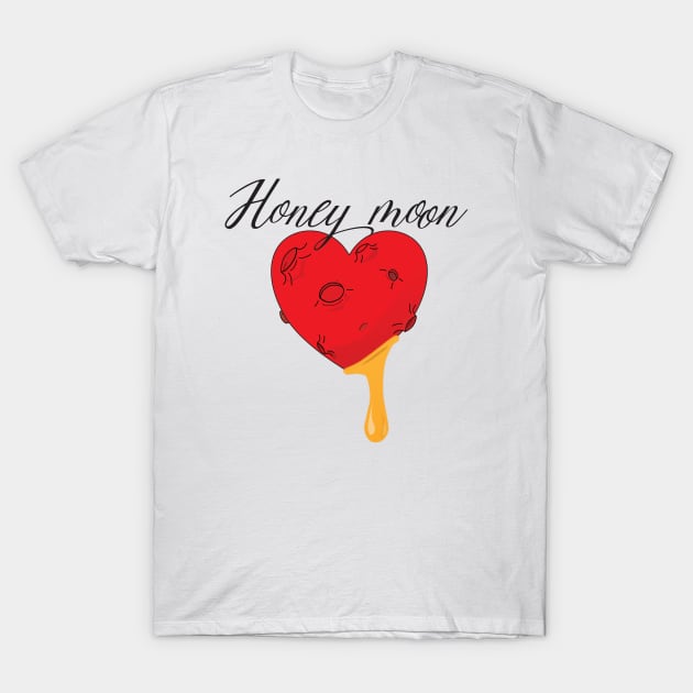 Honeymoon T-Shirt by wisecolor